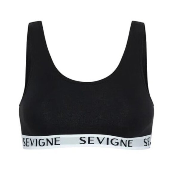 Sevigne - Jolie Miss Confident Crop Top- Black (NWT) - Picture 2 of 2